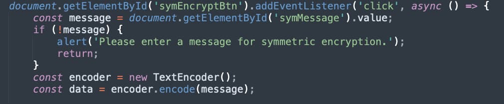 Figure 1 - Converting String Input Fig1 Kirk Web Crypto