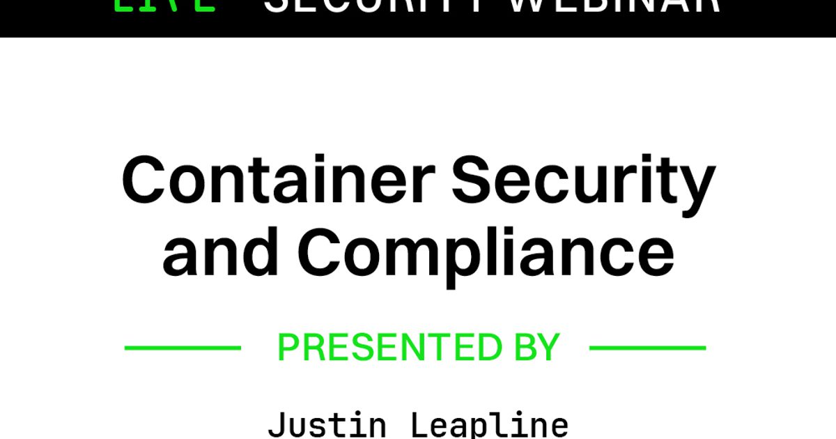 TrustedSec | Container Security & Compliance